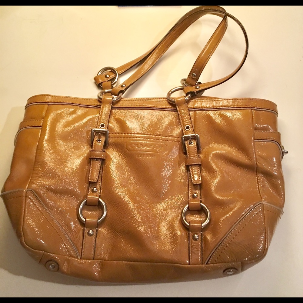 Butterscotch Coach Bag